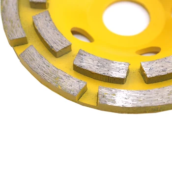115 mm do dva reda šalica brušenje krug disk čaša oblik brusilica šalica beton, granit, kamen, keramika alat je pogodan za ukošenje