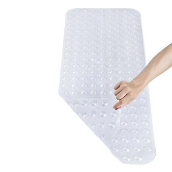 ABEDOE pravokutnik 40x100cm PVC protuklizni tepih za kadu soft masažni tepih za kupaonicu dojenče đonovi kada tepih