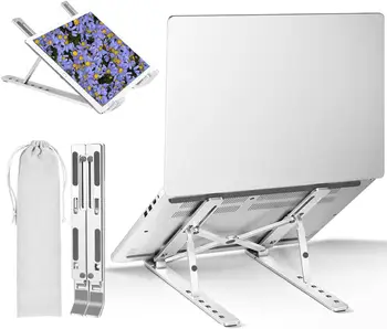 Aluminijski Sklopivi stalak za prijenosno podesivi držač za laptop prenosiv podrška za Macbook Pro Air Computer Tablet PC konzola
