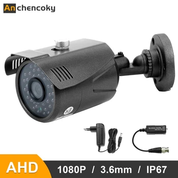 Anchencoky HD Kamera 720P 1080P Analog Nadzor High Definition Infrared Night Vision CCTV Bullet 2mp Hd za видеодомофона
