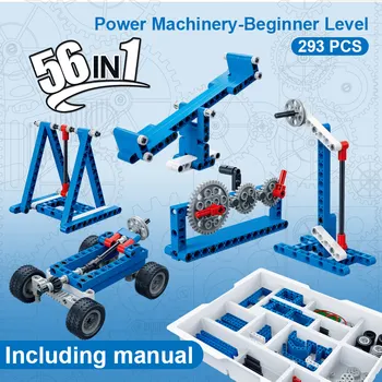 BanBao MOC 6918 Power Machine Leverage Technic Experiment cigle obrazovni model gradivni blokovi, igračke za djecu, dječje darove