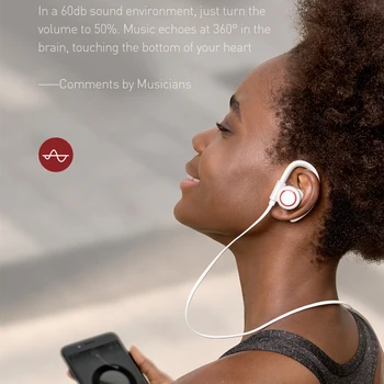 Baseus S17 Bežična Bluetooth Slušalica V5. 0 Sportski Slušalice Sa Mikrofonom Magnetski Stereo Bas Buke Bežične Slušalice