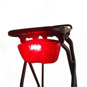 Bicikl LED stražnja svjetla svjetlo za bicikl stražnjeg stupa nosača sigurnosti, upozoravajuća žaruljica baterija bicikl rasvjeta bike Biciklizam oprema