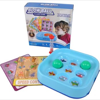 Blow Ball Toys For Children Desk Toy igra Letter Number Chess Speed Contest igračke