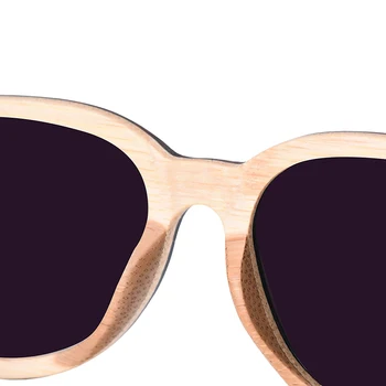 BOBO BIRD sunčane naočale Žene polarizovana drvene sunčane naočale muškarci dame UV400 naočale okvir Arm naočale sunčane dropshipping