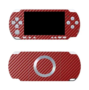 Crvena ugljičnih vlakana, vinil naljepnice kože zaštitnik za Sony PSP 2000 skins naljepnice za PSP2000