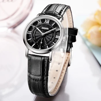 DOM Fashion Quartz Watch Women Watches Top Brand Luxury Clock Business ženski Ručni sat vodootporan Relogio Feminino G-3211L-1M