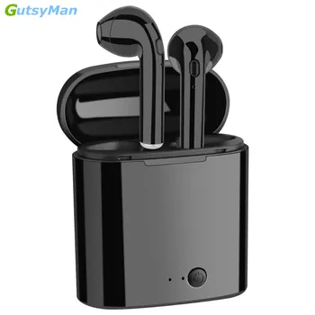 GutsyMan Veleprodaja 10 kom i7s TWS mini Bežične Bluetooth slušalice stereo slušalice s mikrofonom s punjenje mjenjač malo pakiranje