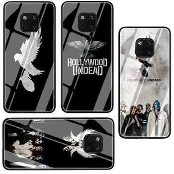 Hollywood undead kaljeno staklo torbica za telefon torbica za Huawei Y6 Y9 Honor 8X 7A 9 10 P10 P20 P30 Mate 20 Lite Pro
