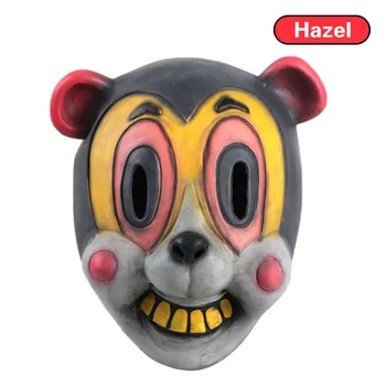 Kišobran Academy Cosplay Mask Hazel Cha Cha Latex Headwear Funny Novelty Animal Cosplay Props 2020 New TV Carnival Party Props