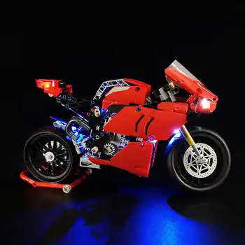 Komplet led rasvjeta za 42107 za motocikl Ducati Panigale V4 R Bricks Toy (model nije uključen u komplet) komplet led rasvjeta
