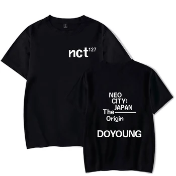 Kpop NCT U 127 live album majica žene muškarci svakodnevni pamučna t-shirt ime sudionika print majica majice odjeća Camiseta Feminina