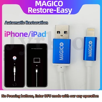 Magico Restore - lagan kabel za iPhone iPad automatsko vraćanje na automatsko ažuriranje profila DFU online provjera serijskog broja