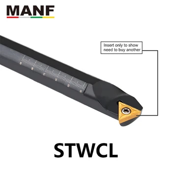 MANF S16Q-STWCR11 tokarilice CNC 12 mm tokarenje metalnih tokarenje alate držači alata za okretanje rezač Расточная letva unutarnji расточный alat