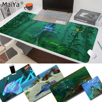 Maya Subnautica igre trajni prirodni kaučuk gaming podloga za miša stol mat brzina / kontrola verzije velika gaming podloga za miša