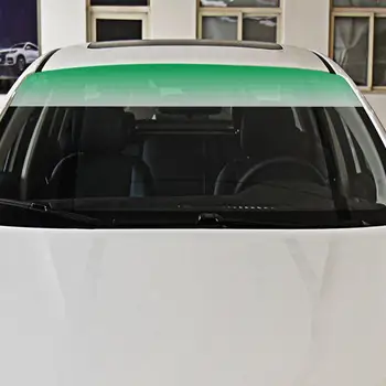 Novi prozor automobila štitnik za sunce bend nijansu filma prednje vjetrobransko staklo zaštitite sjena naljepnica DIY Vinil grafička oznaka auto naljepnice, naljepnice