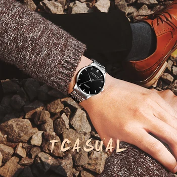 Relogio masculino analogni kvarcni sat muške luksuzne marke poslovne satovi muški ručni sat sat 2021 moda vruće muške sat