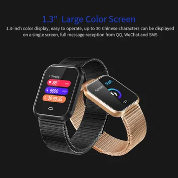 SANDA CD16 poslovne muškarci pametni digitalni ručni sat monitor srčane kalorija korak par sati dar za Iphone, Samsung, Huawei