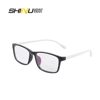SHINU brand designer optički okvir crne naočale okvir za naočale za muškarce žene oculos sem grau com lente SH014