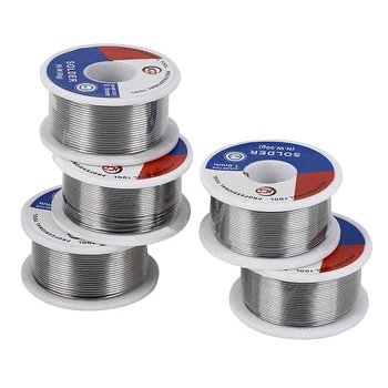 Svitak žica za lemljenje JCD 50g 0.6/0.8/1.0/1.2/1.5 MM 60/40 FLUX 2.0% 45FT Tin Lead Tin Wire Melt smola jezgro lemljenje lemljenje žica