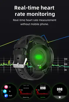 T11 Smart Watch puni cijele zaslon osjetljiv na IP68 Vodootporan monitor krvnog tlaka Smartwatch za Android i IOS prognoza vremena PK R8 H30