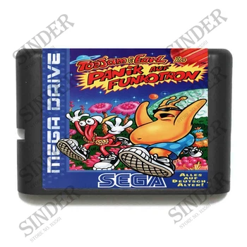 Toejam & Earl u panici na Funcotron 16 bita MD Game Card za Sega Mega Drive za Genesis