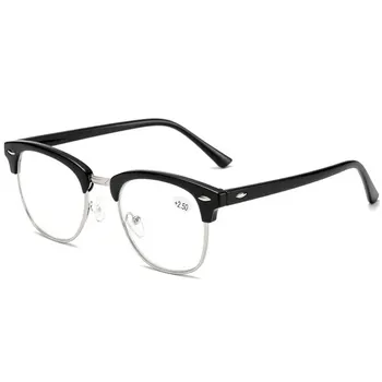 Unisex Naočale Za Čitanje Klasicni Pola Kadra Muškarci Žene Dalekovidnost Recept Sunčane Naočale +1.0 1.5 2.0 2.5 3.0 3.5 4.0 Diopters