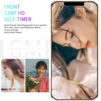 X30Pro Snapdragon865 Deca Core 6.7 inch Fully Fit Screen Phone 13+32MP 12G RAM 512G ROM smartphone Face Unlock 5G globalna verzija