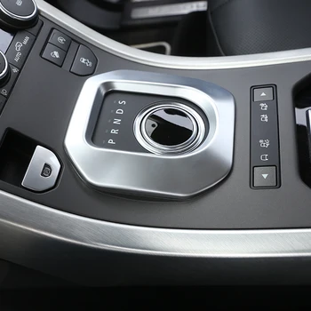 Za Range Rover Evoque Car-Styling ABS mat krom poklopac mjenjača, poklopac završiti za Land Rover RRE pribor-2017