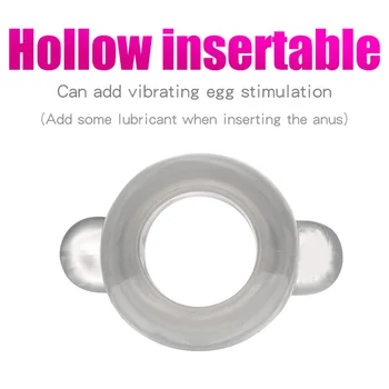 Šuplje anal plug transparentno Клизматор anal alat za analni čep je odrasla anus čišćenje enema alat Buttplug seks igračke za muškarce, žene gay