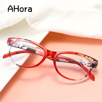 Ахора Mačje oči naočale za čitanje žene muškarci klasicni cvjetni presbyopia presbyopia naočale anti-umor +1.0 1.5 2.0 2.5 3.0 3.5 4.0